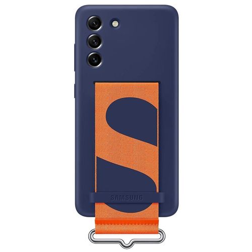 купить Чехол для смартфона Samsung EF-GG990 Silicone with Strap Cover Navy в Кишинёве 