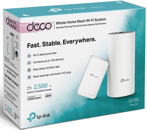 cumpără Punct de acces Wi-Fi TP-Link Deco E3 (2-pack) AC1200 în Chișinău 