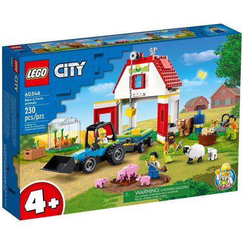 купить Конструктор Lego 60346 Barn & Farm Animals в Кишинёве 