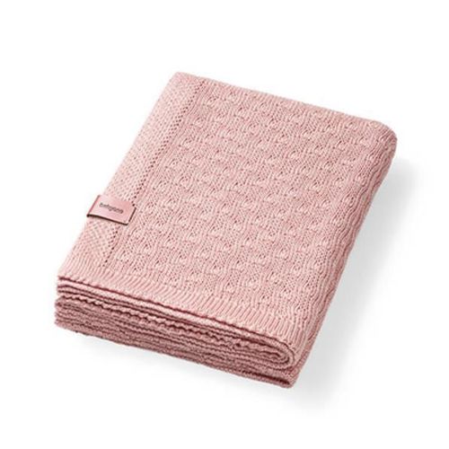 купить Комплект подушек и одеял BabyOno 1673/01 Patura de bambus tricotata /roz/ в Кишинёве 