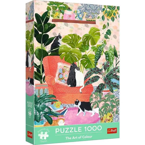 купить Пазл Trefl 10892 Puzzle 1000 Premium Plus. Home sweet home в Кишинёве 