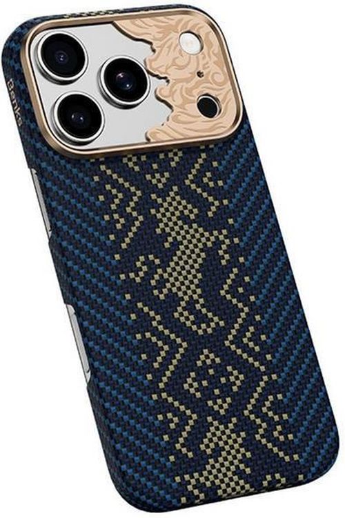 купить Чехол для смартфона Benks Knight Air C1 with kevlar iP18 Pro Max/17 Pro Max (Blue) в Кишинёве 