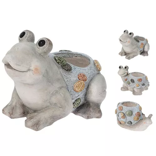 cumpără Ghiveci pentru flori H&S 47742 Ghiveci pentru flori din ceramica 32x19x16cm, 3 tipuri în Chișinău 