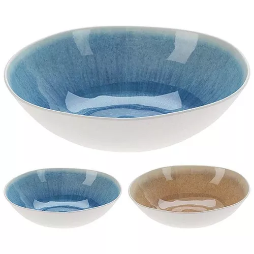 купить Салатница Excellent Houseware 55546 Салатник Reactiv Glaze 30 см, меламин в Кишинёве 