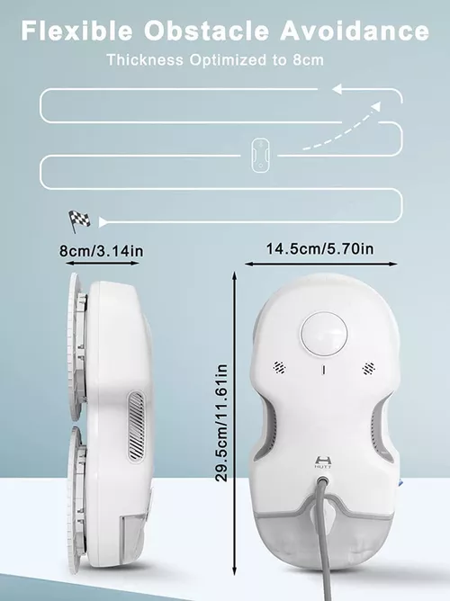 cumpără Robot pentru fereastră Hutt C6 Window Cleaning Robot, White în Chișinău 