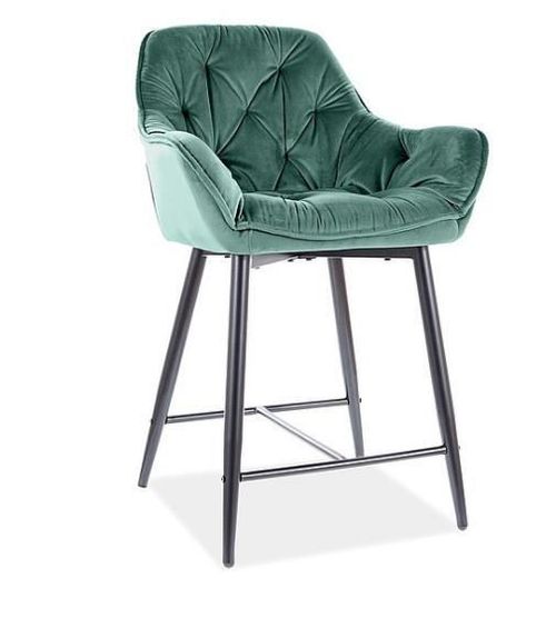 купить Барный стул Signal Cherry H-2 velvet в Кишинёве 