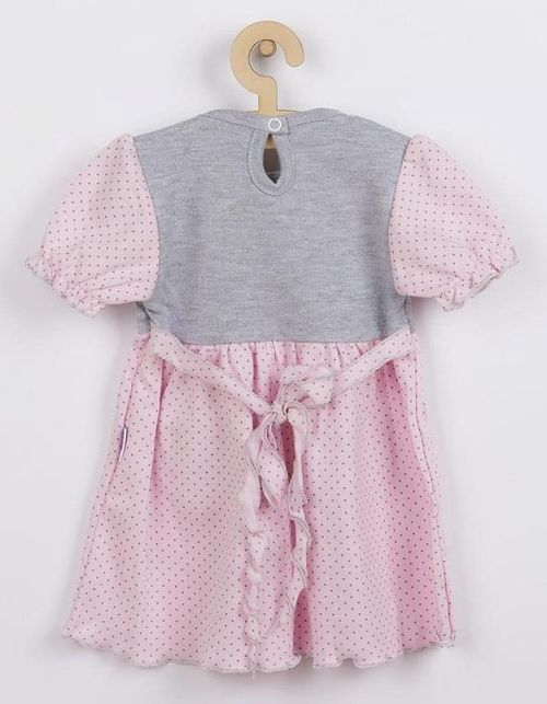 cumpără Haine pentru copii New Baby 41963 Платье короткий рукав pink-grey 62 (3-6m) în Chișinău 