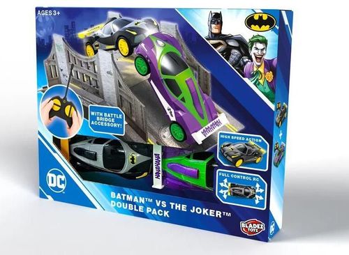 купить Радиоуправляемая игрушка miscellaneous DC85772 Batman vs The Joker RC Double Pack в Кишинёве 