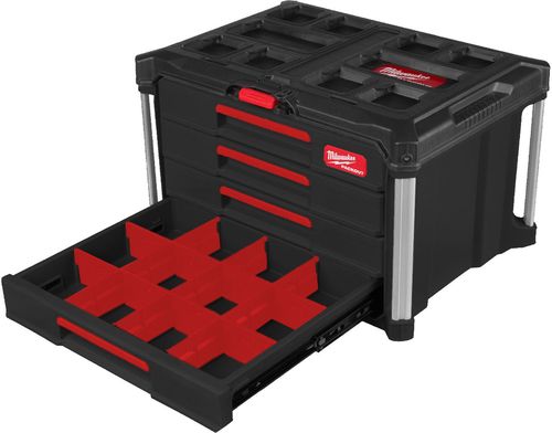 cumpără Sistem de depozitare a instrumentelor Milwaukee 4932493189 Cutii packout cu 4 sertare în Chișinău 