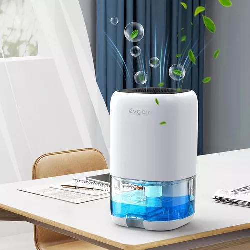 купить Осушитель воздуха EvoAir HUMIX300, 300ml/24h, Silentios, Lumina Ambientala în 7 culori, Alb в Кишинёве 