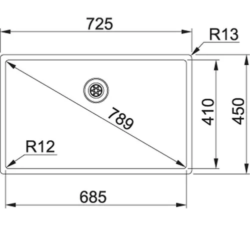 купить Мойка кухонная Franke 127.0369.284 BBX 210/110-68 в Кишинёве 