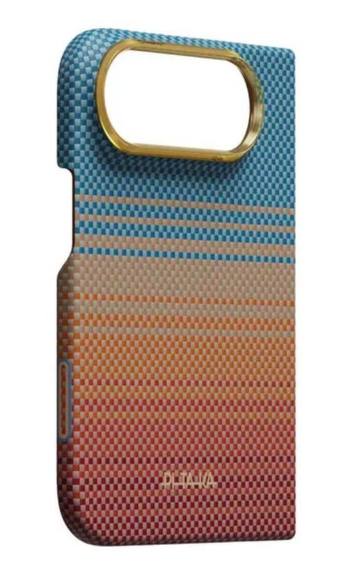 cumpără Husă pentru smartphone Pitaka Edge iPhone 18 Fold (Protectie spate) (California Dream), KI1802F în Chișinău 
