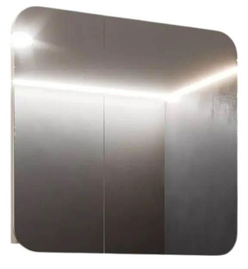 купить Зеркало для ванной Bayro Sonata 700x760 белый в Кишинёве 