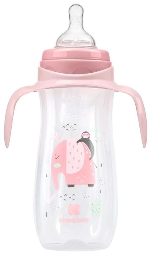 купить Поильник Kikka Boo 31302020134 din plastic Jungle King Pink, 400 ml в Кишинёве 