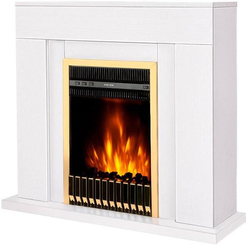 купить Камин электрический ArtFlame Agnes white & Gala gold в Кишинёве 
