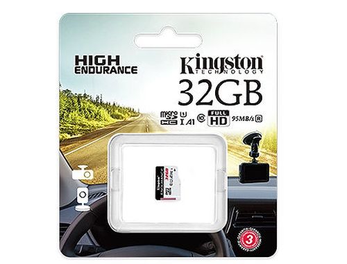 cumpără 32GB Kingston High-Endurance SDCE/32GB High-Endurance microSDHC, 95MB/s, (Class 10 UHS-I, U1, V10, A1) + Adapter MicroSD-SD (card de memorie/карта памяти) în Chișinău 