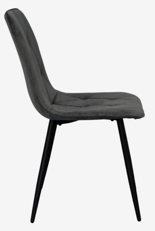 купить Комплект стол и стулья Evelin di Costacurta стол DT 404-3B + 3 стула YTC-080B Dark grey в Кишинёве 