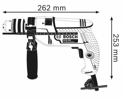 купить Дрель Bosch GSB 550 06011A1023 в Кишинёве 