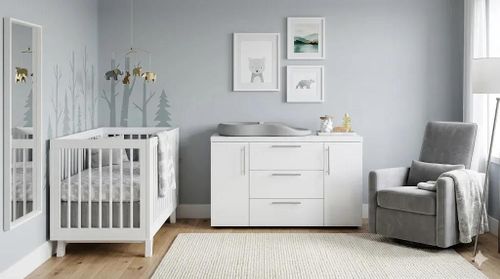купить Комод Mashtab S12312 Madrid 3 sertare Alb Dublă (1200x430x800) в Кишинёве 