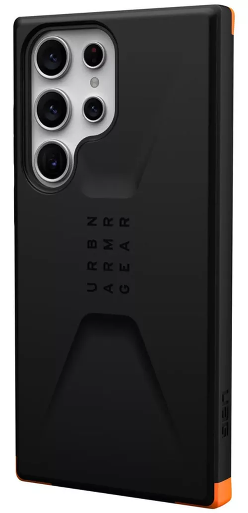 купить Чехол для смартфона UAG 214136114040 Galaxy S23 Ultra Civilian - Black в Кишинёве 