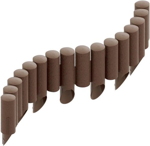 cumpără Decor Cellfast 34643 Gard decorativ pentru gradina (4 elemente SET) L=2.3 m, H=155/255 (maro) 34-041 în Chișinău 