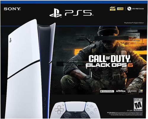 купить Игровая приставка PlayStation PS 5 Slim Digital Edition + Call of Duty в Кишинёве 