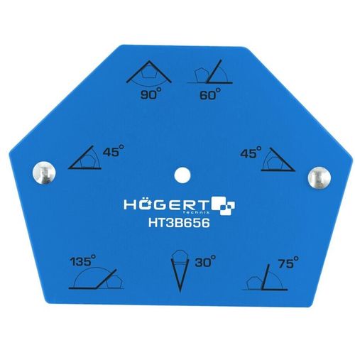 cumpără Suport magnetic pentru sudură Hoegert HT3B656 Magnet hexagonal pentru sudura 22.5kg ,120x90x18mm în Chișinău 