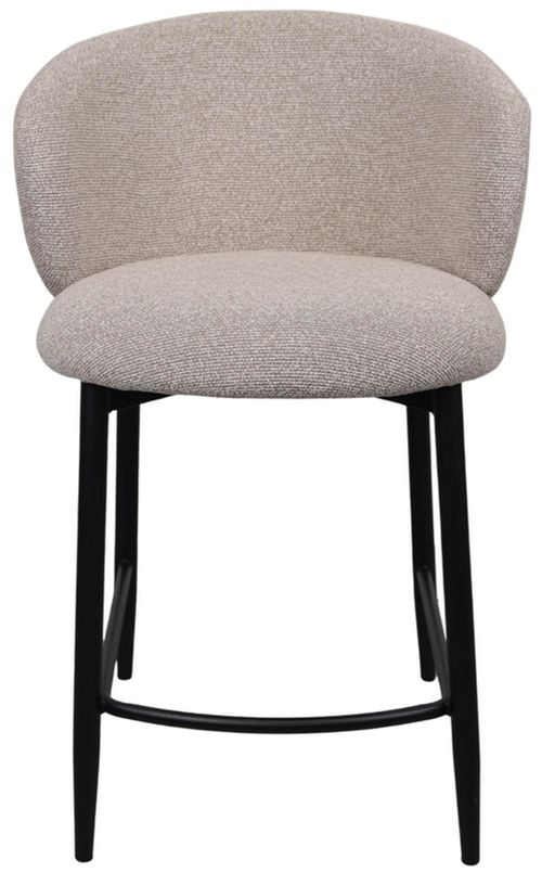купить Барный стул Deco Darian Beige Black Leg в Кишинёве 