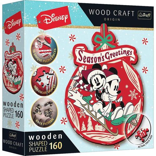 cumpără Puzzle Trefl 20192 Puzzle- 160- Mickey and Minni's Christmas Adventure, 60030 în Chișinău 