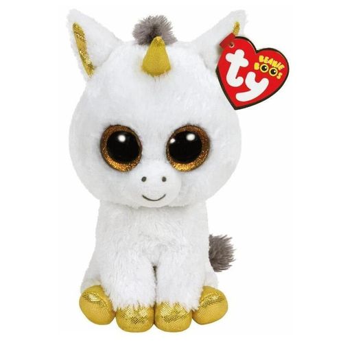 купить Мягкая игрушка TY TY36179 PEGASUS white unicorn 15 cm в Кишинёве 