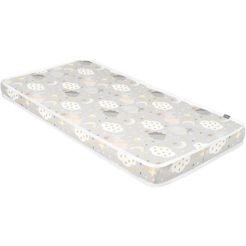 cumpără Lenjerie de pat pentru copii Kikka Boo 41107030001 Saltea pentru patut Fantasia Clouds Grey, 120x60x9 cm în Chișinău 