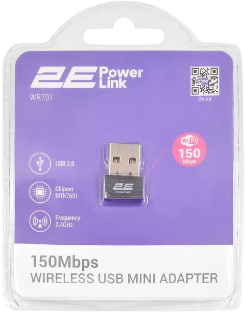 cumpără Adaptor Wi-Fi 2E 2E-WR701 PowerLink WR701 N150 în Chișinău 
