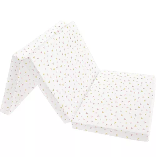 cumpără Lenjerie de pat pentru copii Kikka Boo 31107020013 Saltea pliabila pentru patut Hearts, 120x60x5 cm în Chișinău 