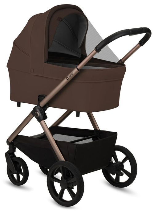 купить Детская коляска Lionelo Carucior 2in1 Carmine Brown Chocolate в Кишинёве 