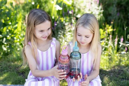 cumpără Cană cu pai Nuby NV04037 Drinking bottle 540ml (4m+) în Chișinău 