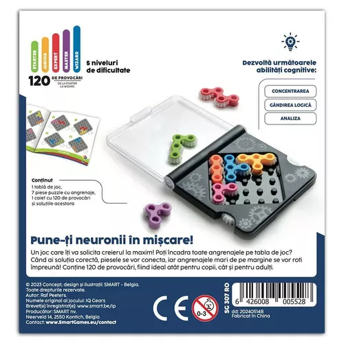купить Настольная игра Ludicus Games SG 307RO IQ Gears (Ro) в Кишинёве 