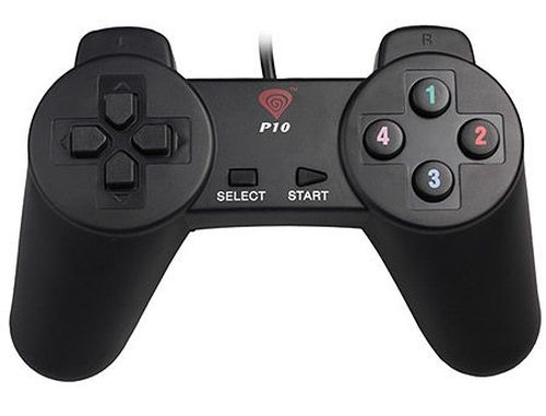 cumpără Genesis P10 Gamepad, 8-way controller, 12 buttons, for PC, 1.8m cable, USB 2.0 (accesoriu consola joc joystick gamepad/игровой манипулятор джойстик геймпад), www în Chișinău 