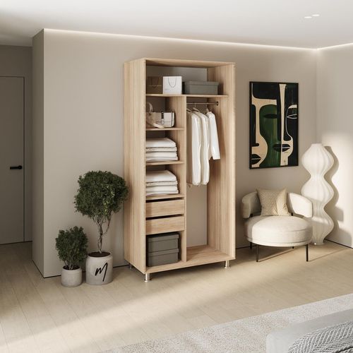 cumpără Dulap my-STYLE C10H0T02BM03-U11, 100x200, дуб сонома în Chișinău 