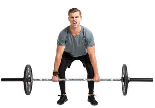 cumpără Ganteră inSPORTline 7504 Bara Olimpica dreapta d=50mm 220cm IN17902 675kg (20kg) în Chișinău 