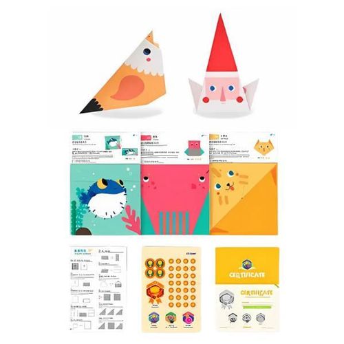 купить Набор для творчества Mideer MD3363 Let's Origami, Nivelul 1 в Кишинёве 