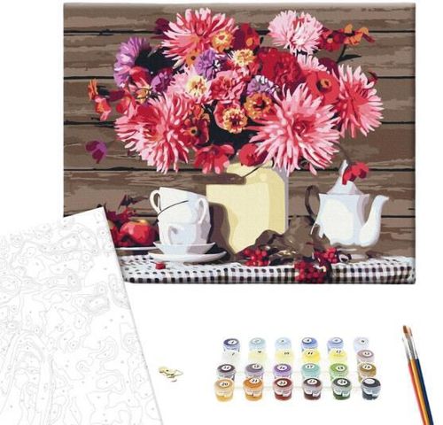 cumpără Tablou pe numere BrushMe BS52769 (în cutie) Natură statică de țară în Chișinău 