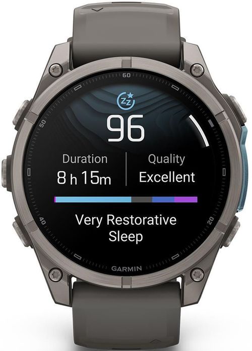 купить Смарт часы Garmin Fenix 9, 47mm, Bare Ti, Pebble Gray Band (010-04762-01) в Кишинёве 