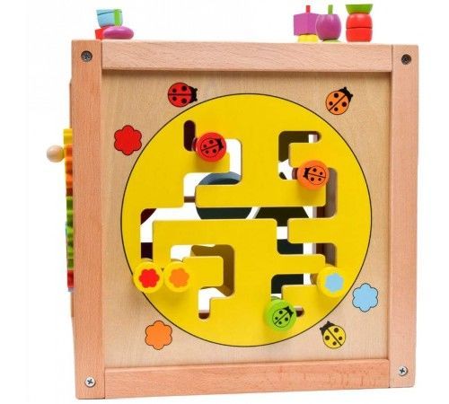 Деревянный развивающий куб Classic World 2885 