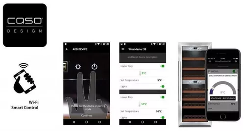 cumpără Frigider pentru vin Caso WineComfort 380 Smart în Chișinău 