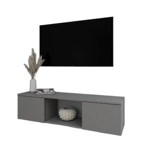 cumpără Comodă TV Smartex (16598) Т11 120 TV-Навесная Grafit în Chișinău 