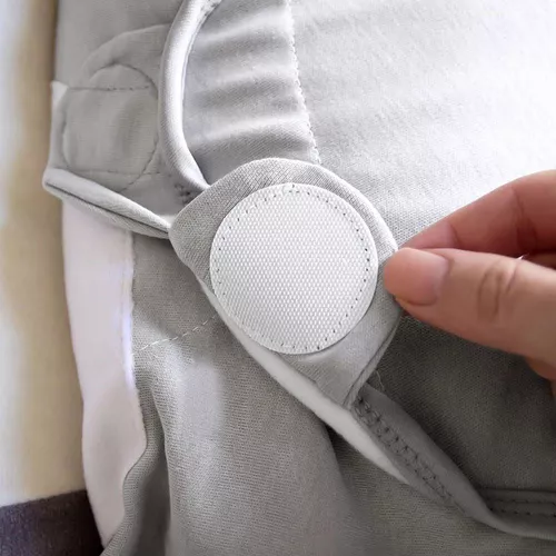 cumpără Lenjerie de pat pentru copii BabyJem 430 Sistem de infasare din bumbac Swaddle Gri, 0-3 luni în Chișinău 