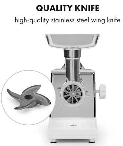 купить Мясорубка электрическая Klarstein Kraftprotz 10034215 White в Кишинёве 