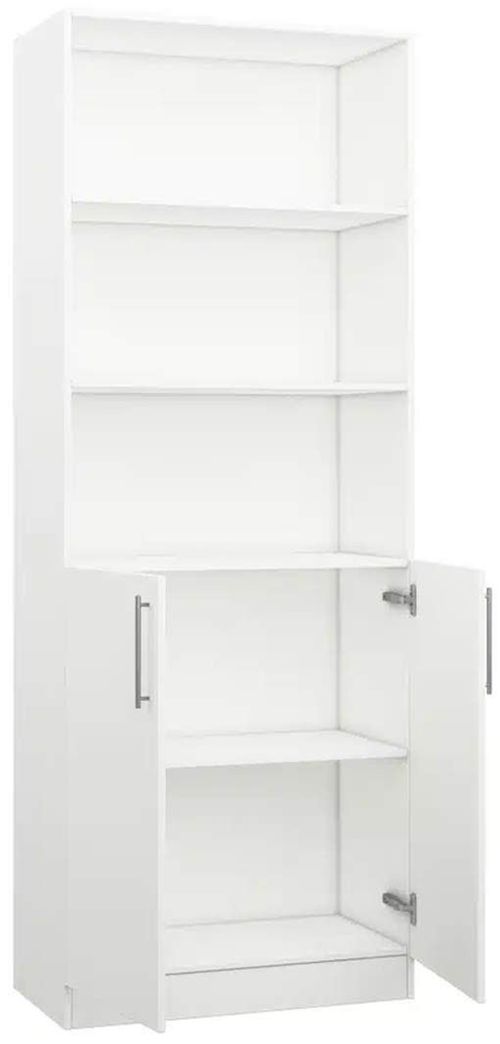 cumpără Dulap Mobildor-Lux Dulap combinat cu polițe Practik (80x40x210H cm) White în Chișinău 