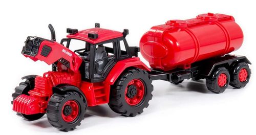 cumpără Mașină Полесье 91635 Jucarie tractor cu inertie Progress în Chișinău 