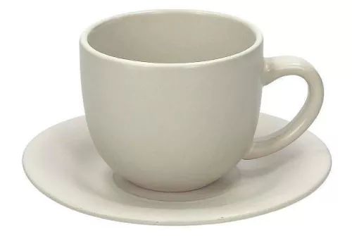 купить Чашка Tognana 39428 Set cani 6buc, 200ml, Rustical cu farfurii, bej в Кишинёве 